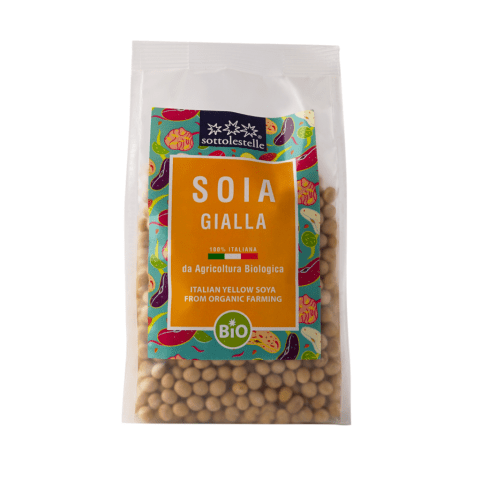 Hạt đậu nành hữu cơ 400g Sottolestelle – Organic Italian Soy Bean