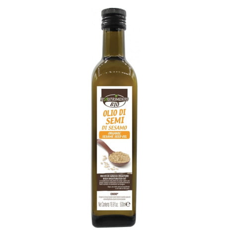 Dầu Hạt Mè Hữu Cơ Ép Thô 500ml IL Nutrimento Organic Sesame Oil