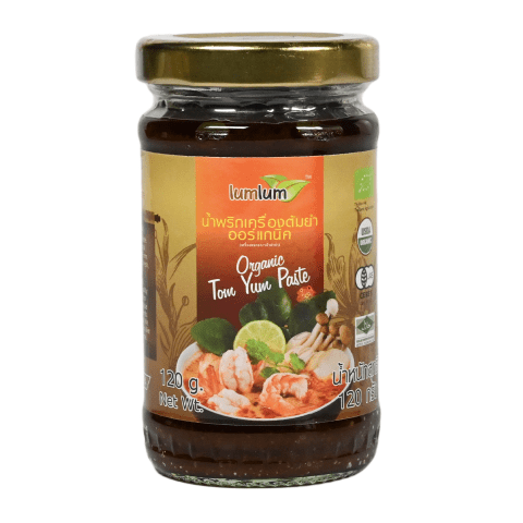 Sốt Tom Yum hữu cơ 120g Lumlum Organic Tom Yum Sauces
