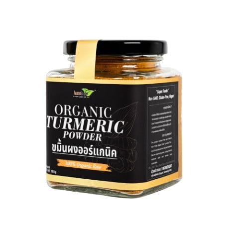 Bột nghệ hữu cơ 150g Lumlum Organic Turmeric Powder