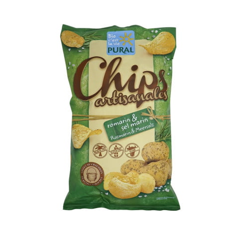 Snack khoai tây hương thảo hữu cơ cho bé 120g Pural