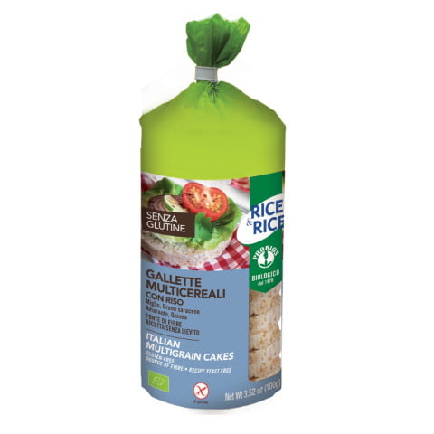 Bánh Gạo 5 Loại Hạt Dinh Dưỡng Hữu Cơ 100g ProBios Organic Rice Cakes MultiGrains