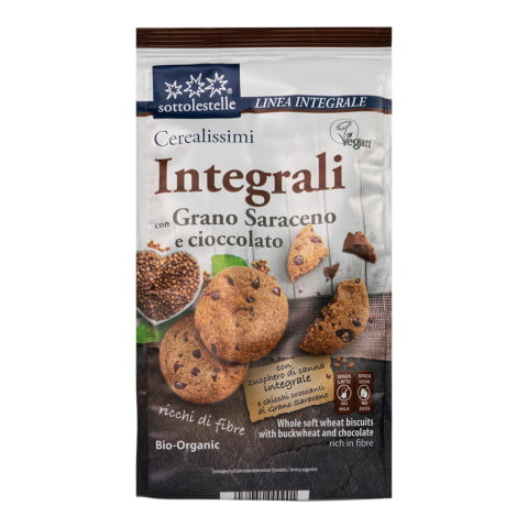 Bánh Qui Kiều Mạch Socola Hữu Cơ 300g Sottolestelle