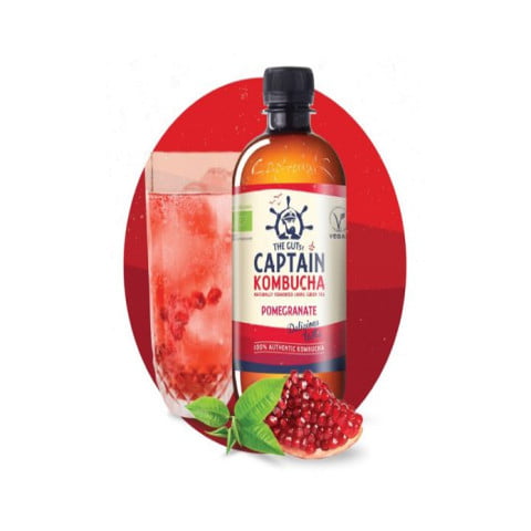 Trà KomBuCha Hữu Cơ Vị Lựu